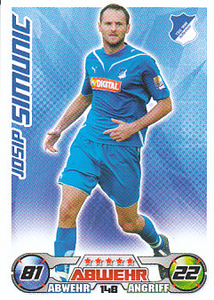 Josip Simunic TSG 1899 Hoffenheim 2009/10 Topps MA Bundesliga #148